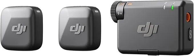 dji Mic Mini (2 TX + 1 RX), Audio Rico en Detalles, micrófono lavalier inalámbrico para cámara/Android, vlog para 2 Personas, producción en Equipo
