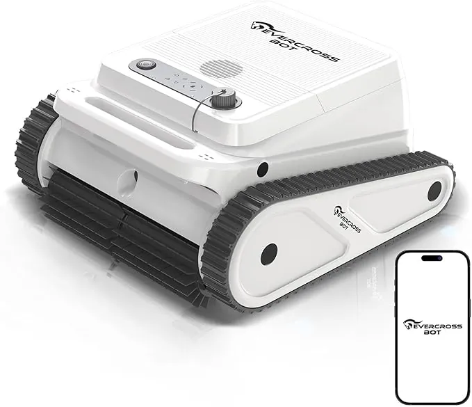 U8 Robot de Piscina, Limpiafondos y Paredes, 120 Min, 4 Modos, Motor Cuádruple, Navegación Inteligente, Estacionamiento Automático, Control por App, hasta 200 m²