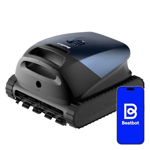 (2026 Nuevo) Beatbot Sora 10 Robot Piscina limpiafondos y Paredes, Plataformas y línea de flotación, 25700 LPH, Estacionamiento línea flotación, 5l residuos,Controllo App,Piscinas enterradas/elevadas