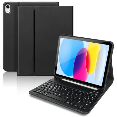 Funda Teclado para iPad 11.ª Gen (A16) / 10.ª Generación (11"/10.9")