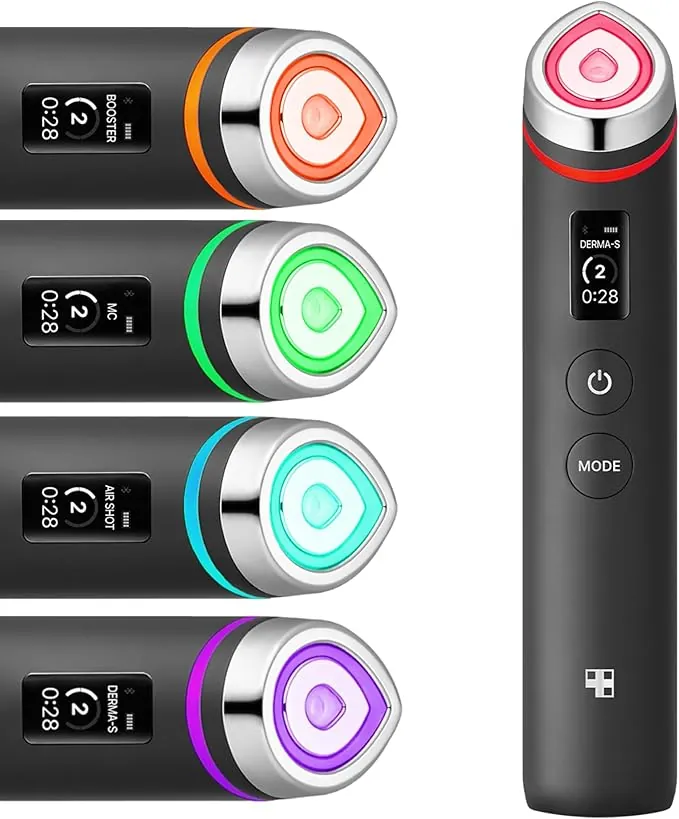 medicube Age-R Booster Pro | Masajeador 6 en 1 de cristal auténtico Glow Beauty | Looking Glass Skin | Cuidado de la piel coreano