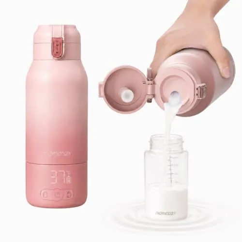 Momcozy MW05 Calienta Biberones Portátil, 500 ml, 24 Usos por Carga, 617g