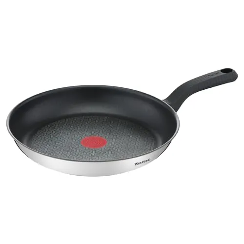 Tefal Comfort Max - Sartén 26 cm, Acero inoxidable