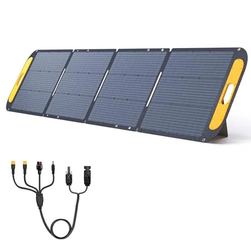 VTOMAN VS200 Panel Solar Portátil 200W, 16.2V, Silicio Monocristalino, ETFE