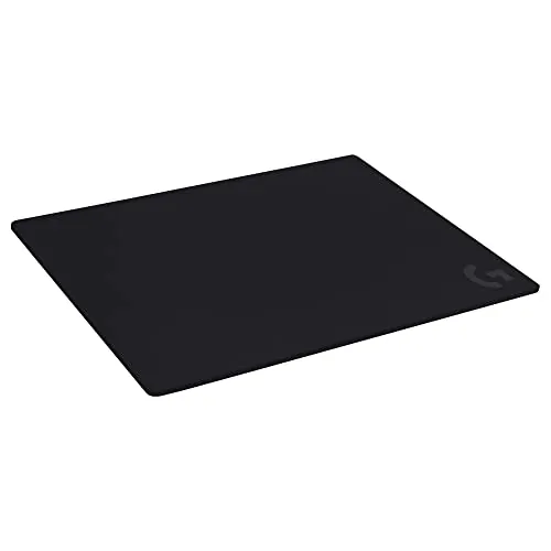 Logitech G G740 grandeAlfombrilla ratón Gruesa para Juegos,optimada para sensores Juegos, roce Superficial Medio, Alfombrilla Antideslizante, Accesorios/Juego Mac, PC, 460x600x5 mm - Negro