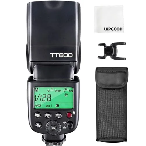 Godox TT600 2,4G Flash Speedlite para Cámaras Canon Nikon Pentax Olympus Fujifilm Panasonic Pentax