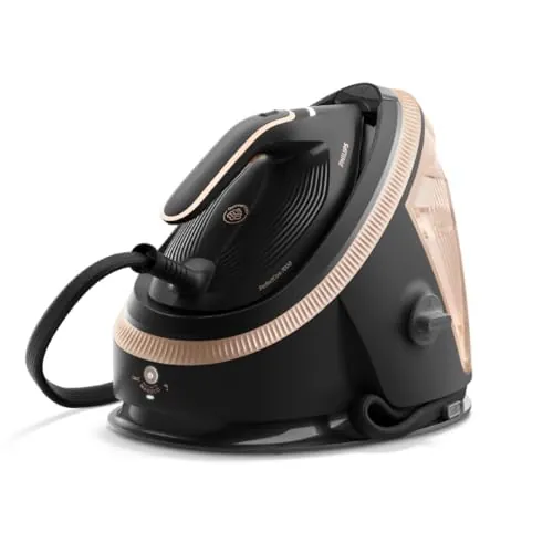 Philips 7000 Centro de Planchado OptimalTEMP, 8,5 bares, 1,5L, Negro