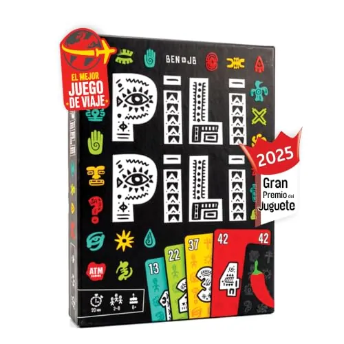 PILI PILI - El Juego del Verano | Juego de Mesa Rápido y Estratégico para Jugar en Piscina, Playa o Terraza | Familia y Amigos - Ganador del Gran Premio del Juguete 2025