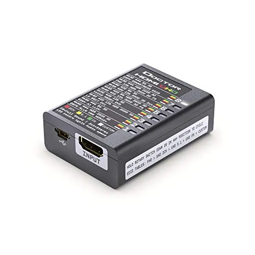 Hdfury hdf0130 hdmi 4k - hdmi edid Manager / Emulator, Resuelve Todos los Problemas de Handshake hasta hdmi 2.0b.