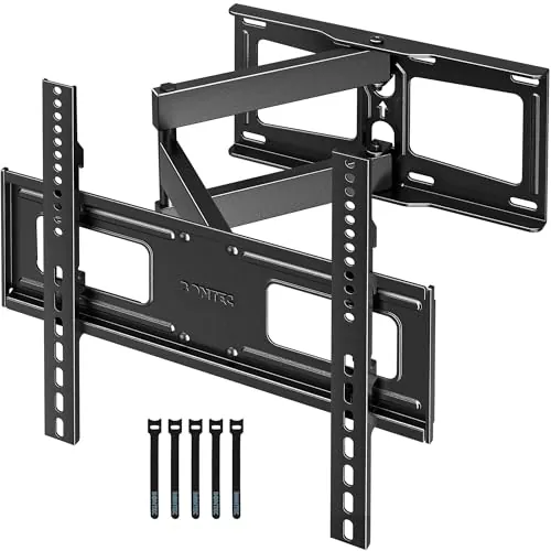 BONTEC Soporte TV Pared Articulado para 26-60 Pulgadas TVs, hasta 40 kg