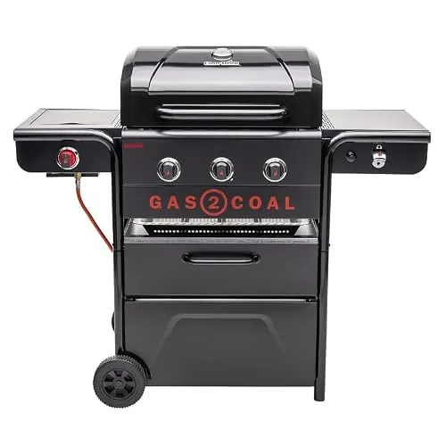 Char-Broil Barbacoa híbrida Gas2Coal Special Edition 3 para gas y carbón