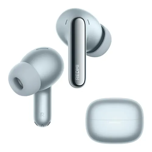 XIAOMI Redmi Buds 8 Pro, True Wireless Bluetooth, cancelación Activa de Ruido de hasta 55 dB, Triple Driver, Sonido Hi-Res Hi-Fi, Dolby Audio, hasta 33h de autonomía, Bluetooth 5.4, IP54, Azul