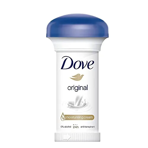 Dove Desodorante en Crema Antitranspirante Original 50ml, 6 Unidades