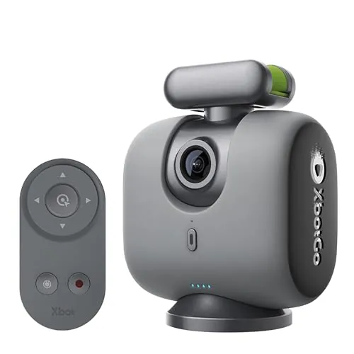 XbotGo Chameleon Cámara Deportiva Automática 4K 60FPS-Cámara de Acción con Seguimiento para Fútbol y Baloncesto en Deportes de Equipo, Transmitir en Directo, Compatible con iOS y Android(Grafito Lava)