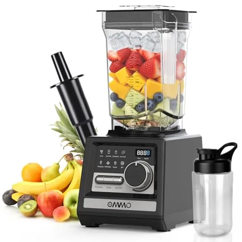 OMMO 2L Batidora Profesional, 1800W Batidora Smoothies