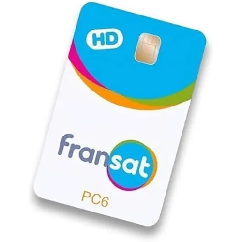 Tarjeta para Canales franceses FRANSAT con 4 años de suscripción