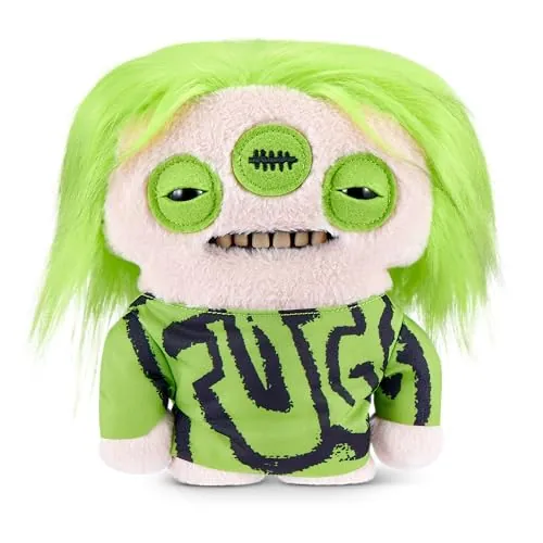 Fuggler Fugg Stars Series 2 9 Inch Plush Collectible Toy (Eyelish) de ZURU | Divertido monstruo feo con dientes caracteristicos, peluche coleccionable suave y abrazable, para fans y coleccionistas