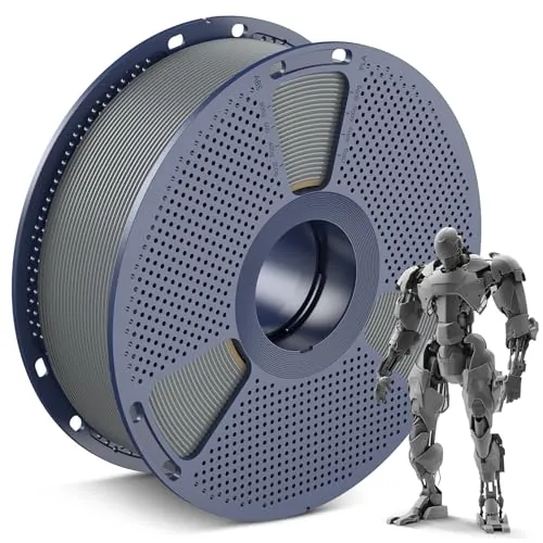 SUNLU Filamento PLA Gris 1.75mm 1KG, PLA Filamento Impresora 3D