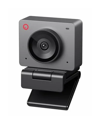 OBSBOT Meet SE 1080P@100 FPS Webcam para PC con sensor de 1/2,8", AI Framing y Autofocus, Modo Belleza, Ligera, Control por Gestos, Staggered HDR, Webcam para Streaming, Reuniones, Gaming (Space Grey)
