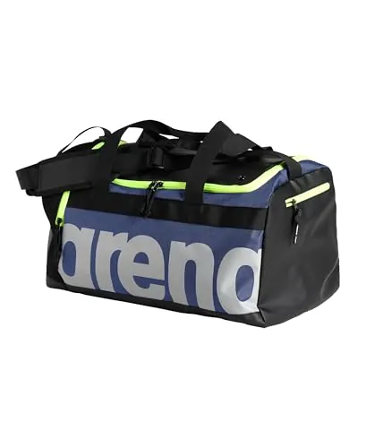 Arena Bolsa Spiky III Duffle 40 Yellow Deporte, Adultos Unisex, Navy/Neon (Multicolor), Talla Única