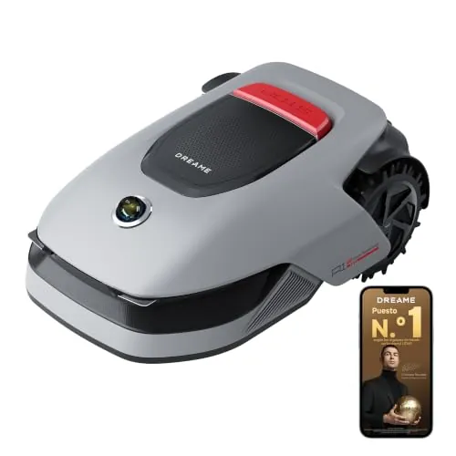 DREAME A1 Pro Robot Cortacésped sin Cables Perimetrales, LiDAR 3D de 360°, Recomendado para 2000 m², Control por Aplicación, Gestión Intuitiva de Zonas, Detección Inteligente de Obstáculos