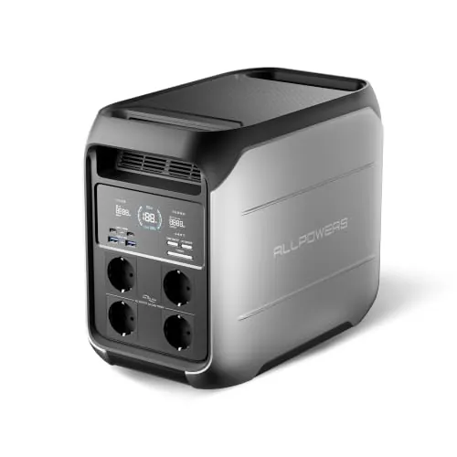 ALLPOWERS P1800 Estación de energía portátil 1024Wh LFP batería 1800W