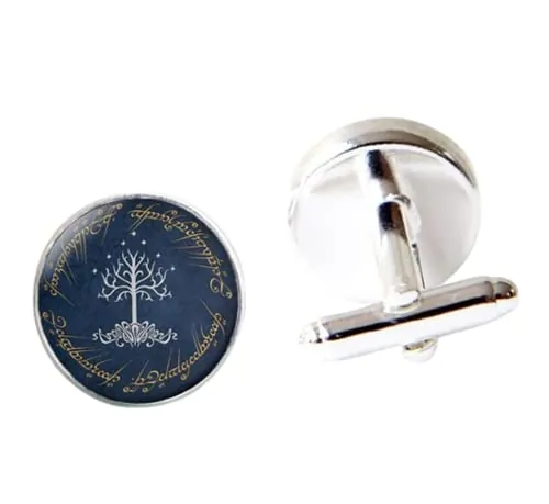 Gemelos de Gondor de árbol blanco caliente 2017, gemelos de señor de la R, cúpula de cristal, regalos para hombres, imagen de cumpleaños