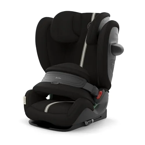 CYBEX Gold Silla de coche infantil Pallas G3 i-Size Plus, 76-150 cm, desde aprox. 15 meses hasta aprox. 12 años (aprox. 9 a 50 kg), Moon Black