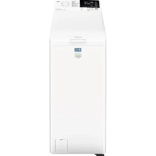 AEG Lavadora de Carga Superior, LTA6G7331E, 7 kg, 1300 rpm | Motor Inverter, display LCD, certificado WoolMark Blue, cajon LiquiSystem (detergente líquido y en polvo), agua y energía.