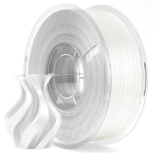 ELEGOO Filamento PLA 1.75 1KG Blanco de Seda