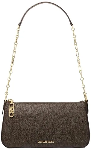 Michael Kors 32S5G8EW6B-252 MD CHAIN POUCHETTE Bag Mujer BRN/ACORN Tamaño OS