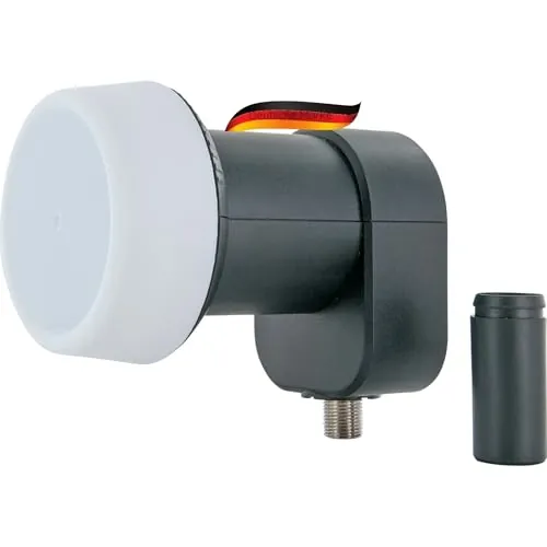 SCHWAIGER 272 Single LNB Low Noise Blockconverter Digital LNB capuchón Accesorios para Antenas parabólicas Multifeed Protección contra la Intemperie Antracita