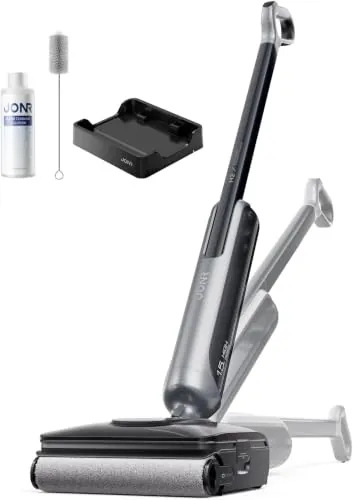 JONR H2 Aspiradora Fregona sin Cable, 20kPa Depósito 1,5L, OdorLock