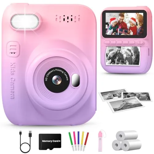 GREENKINDER Camara Fotos Infantil Instantanea para Niños 3 a 12 Años