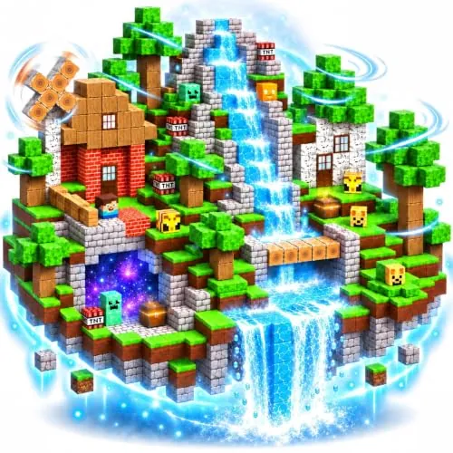 Juguete de 100 bloques de construcción magnético | para niños a partir de 4 años, para 5, 6, 7, 8, 9 años, regalos para niños
