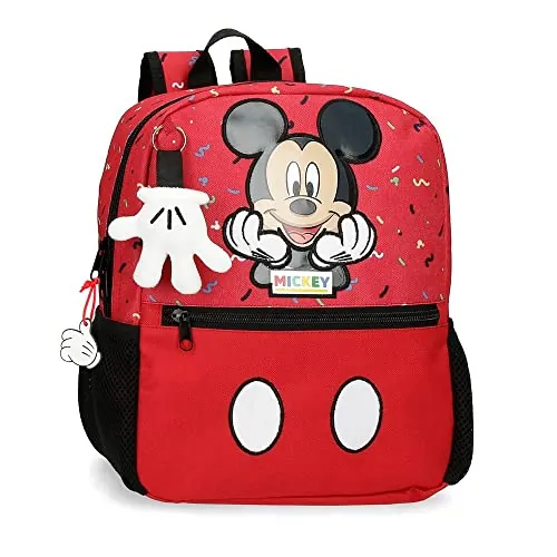 Disney Niños Equipaje- Bolsa de Mensajero, Rojo, Tailla Unica