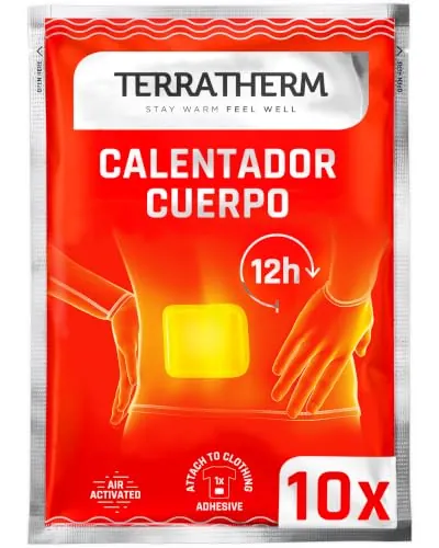 TerraTherm Parches de calor espalda cuello hombros - 12h de calor