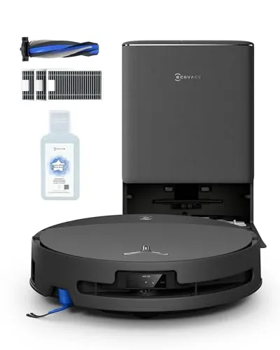 ECOVACS DEEBOT T90 Pro Omni Care Kit Robot Aspirador y fregasuelos,30000 Pa