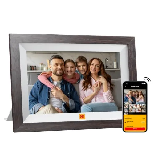 KODAK 10,1 Pulgadas Marco Digital WiFi 32GB IPS Pantalla Táctil Modo Regalo