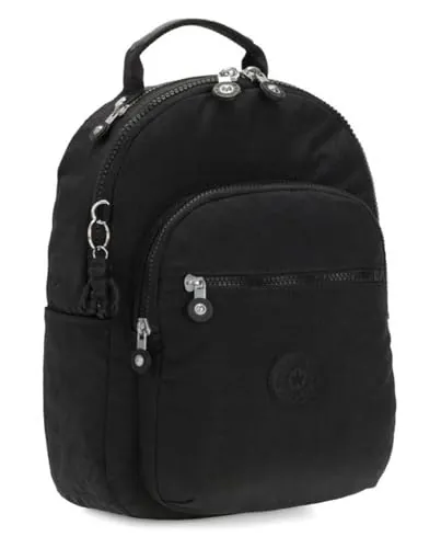 Kipling Seoul S Mochila Pequeña, Black Noir (Negro)