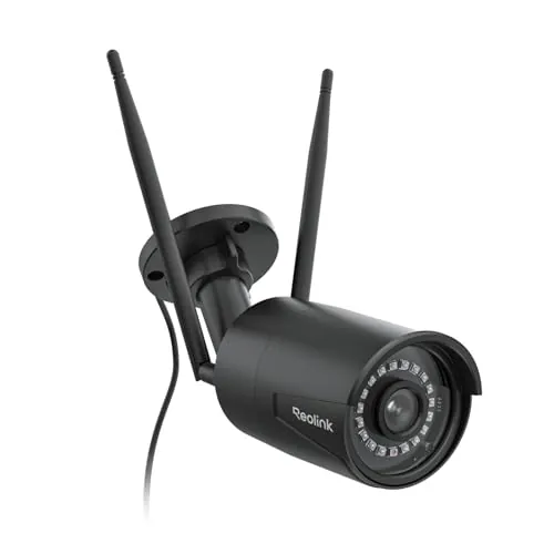 Reolink Camara Vigilancia WiFi Exterior 5MP Dual Banda, RLC-510WA Negro