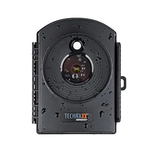 Technaxx Cámara para grabación en cámara Lenta con micrófono Incorporado Altavoz y Capacidad de grabación en Modo FullHD alimentación de la batería Varios Modos de Funcionamiento ТХ-164