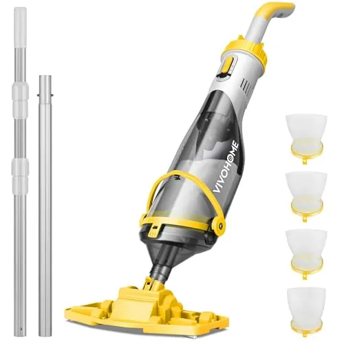 VIVOHOME Aspirador de Piscina Inalámbrica con Succión Fuerte de 4200LPH