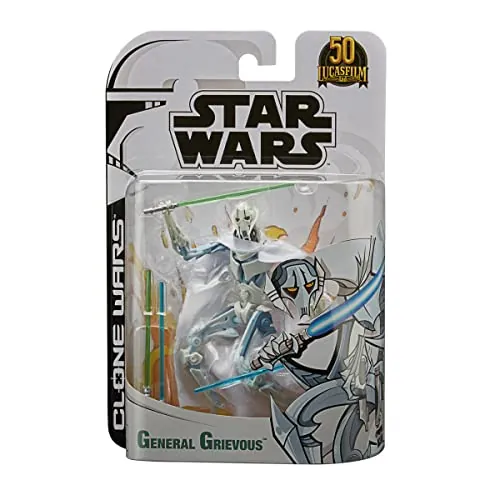 Hasbro Star Wars The Black Series General Grievous LUCASFILM 50TH Anniversary Figure