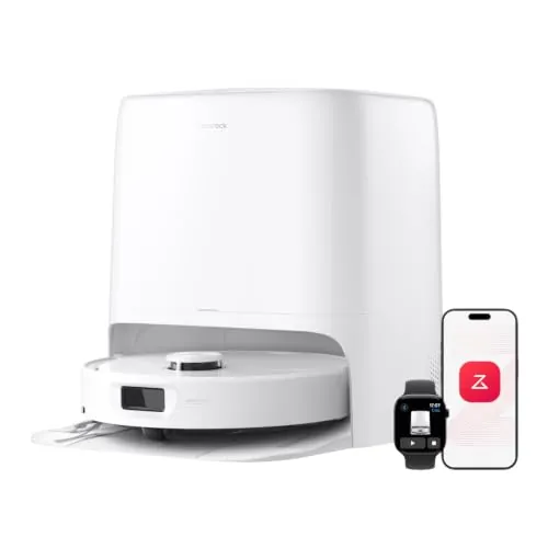 roborock Qrevo 2 Pro Robot Aspirador Succión Extrema de 25000 Pa,Blanco