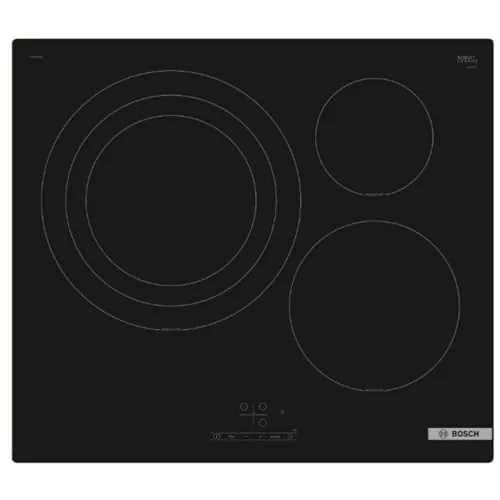 Bosch, Placa de Inducción, Serie 4, 3 Zonas, TouchSelect, negro, PID61RBB5E