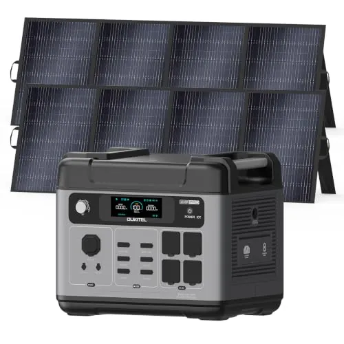 OUKITEL 3200W Estación de Energía Portátil con 2 Panel 400W