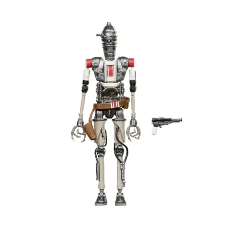 Star Wars La colección Vintage, IG-11 (Nevarro Marshal), The Mandalorian, Figura Premium Coleccionable de 9,5 cm