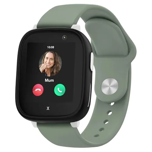 YLK Pulsera infantil compatible con Xplora X6 Play pulsera para niñas y niños, pulseras de silicona suave y segura, resistente al agua, correa de repuesto deportiva para Xplora X6, verde oliva