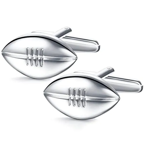 Honey Bear Gemelos para hombres - Rugby de fútbol, regalo de boda de negocios, de plata